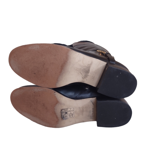 Michael Kors Fulton 7.5 leather riding boots - Picture 8 of 9